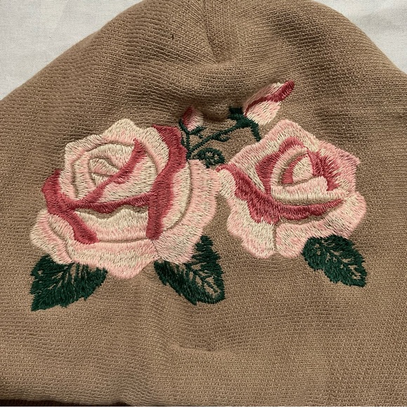 Vintage WILDFOX Hoodie Sweatshirt Embroidered Flower Pullover Floral Women’s S - Picture 5 of 11